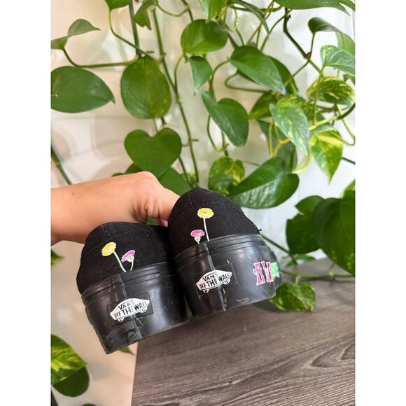 VANS women’s size 8.5 / men’s size 7 DESIRE platform flats - Picture 8 of 10